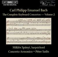 Bach CPE: Keyboard Concertos Vol 2