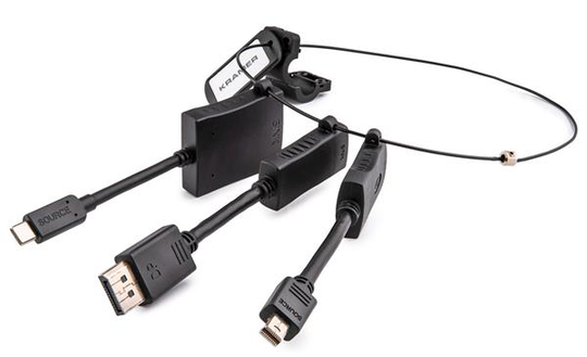 Kramer Adaptor Ring 9, Mini DP, DP, USB type-C - HDMI, Up to 4K60 4:2:0