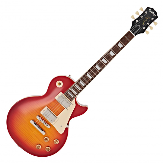 Epiphone 1959 Les Paul Standard Outfit - Åldrad mörk körsbär Burst