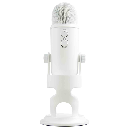 Blue mikrofoner Yeti USB-mikrofon - whiteout