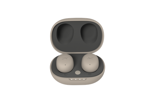 Kreafunk - aPOP in-ear headphones - Ivory sand