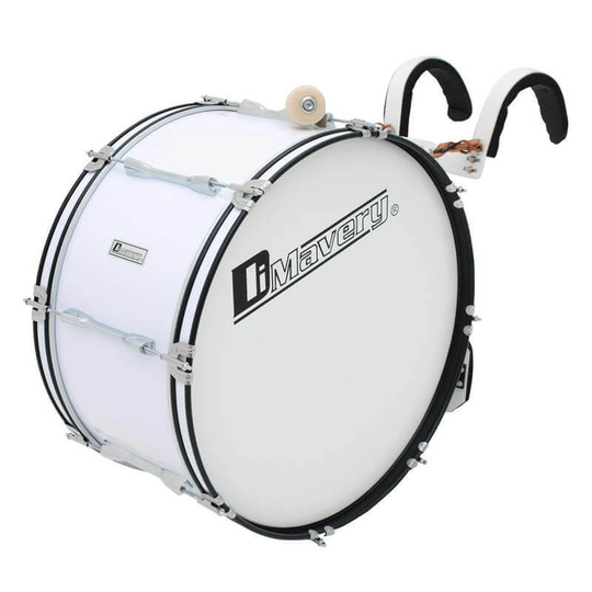 Dimavery MB-424 marsch-bastrumma white
