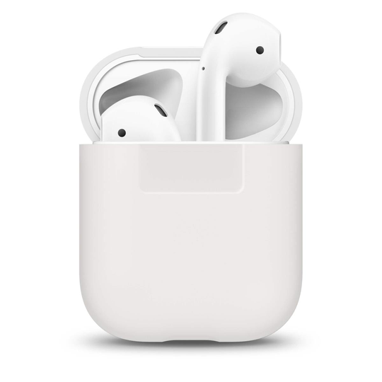 ELAGO Skyddsväska för Airpod Silikon Vit