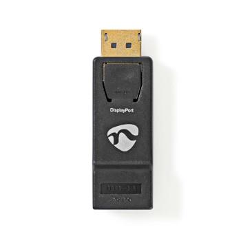 Nedis Displayport-adapter | DisplayPort Hane | HDMI- Hona | 4K@30Hz | Guldplaterad | Rak | ABS | ABS | Antracit | Låda
