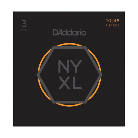 D'Addario NYXL1046-3P el-gitarr-strängar, 010-046 (3 set)