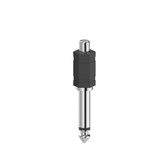 HAMA Adapter Audio RCA-6.3mm Hona-Hane Svart