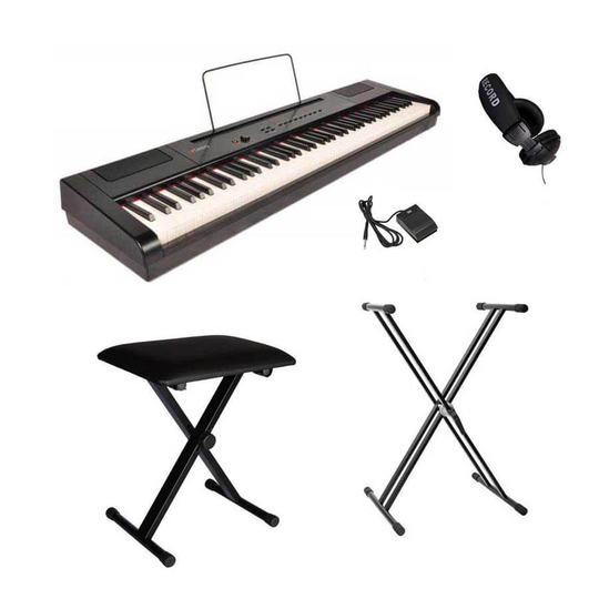 Artesia PA-88H Plus el-piano paket 1