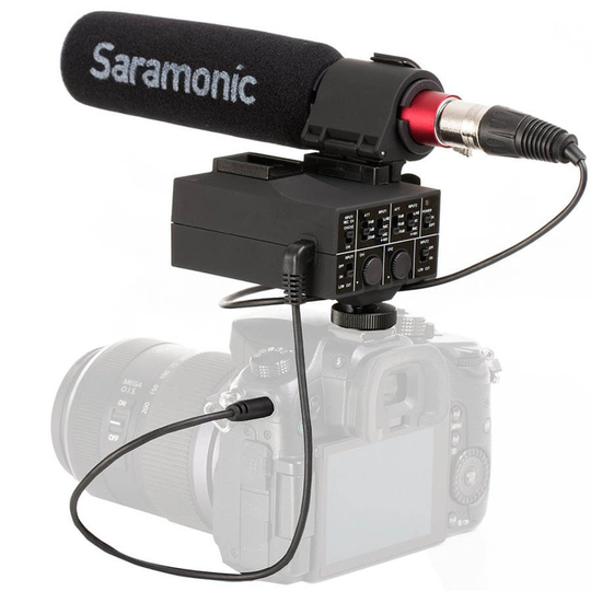 Saramonic MixMic kamera-mixer och mikrofon