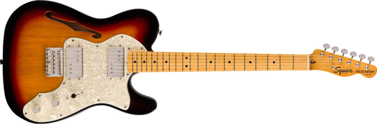 Fender Squier Classic Vibe '70s Custom Telecaster Thinline - Sunburst