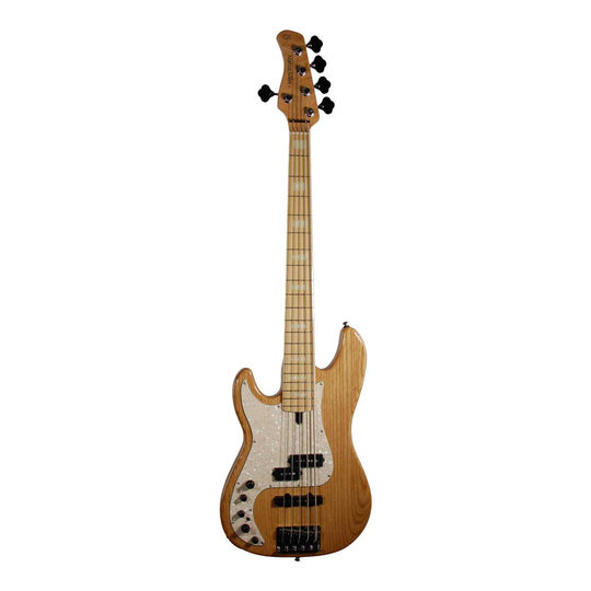 Sire Marcus Miller P7 SWAMP ASH-5 LH NT el-bas, 5-strängad, vänsterhands natur