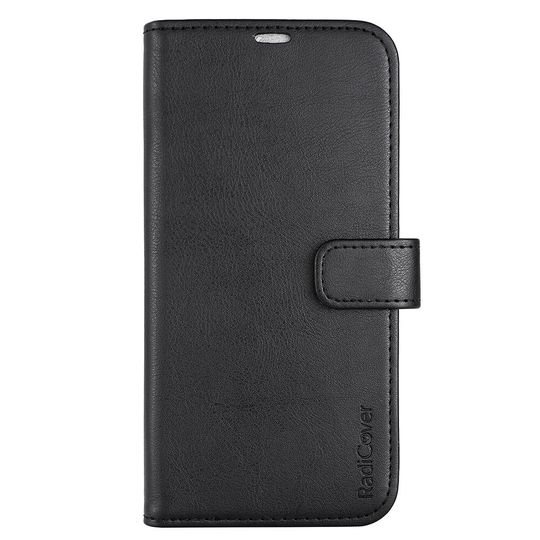 RADICOVER Flipcover 3 card Anti Radiation iPhone 14 Plus 6,7" Black PU RFID