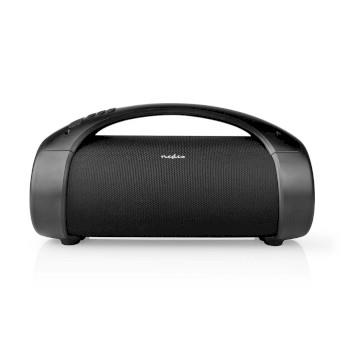 Nedis Bluetooth® Party Boombox | 6 hrs | 2.0 | 120 W | Uppspelning av media: AUX / USB | IPX5 | Synkroniseringsbar | Bärhandtag | Festljus | Svart