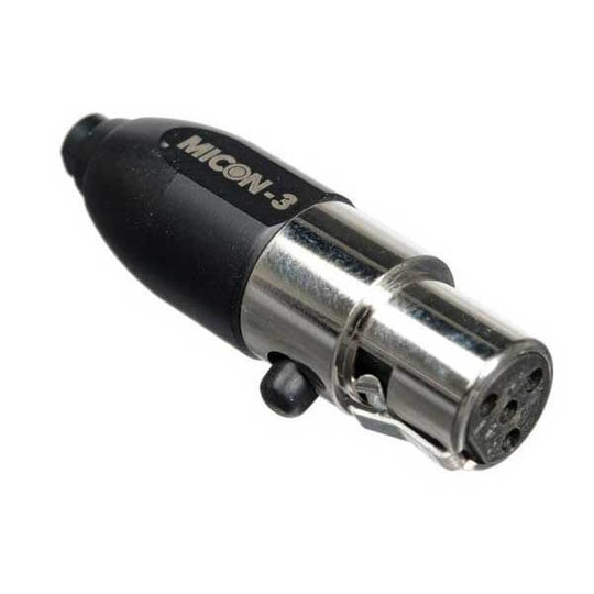 Røde MiCon-3 adapter till 4-bens mini-XLR