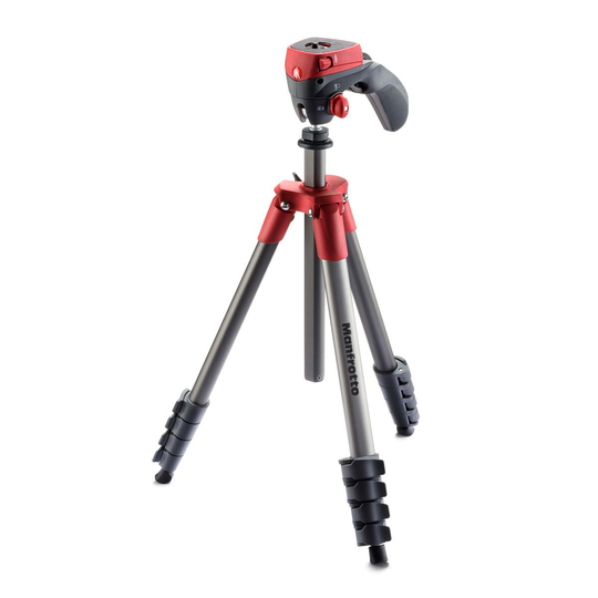 MANFROTTO Stativkit för Mobil Aluminium Röd TikTok YouTube