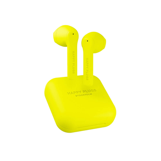 HAPPY PLUGS Headphone Air 1 Go In-Ear True Wireless Neon Yellow