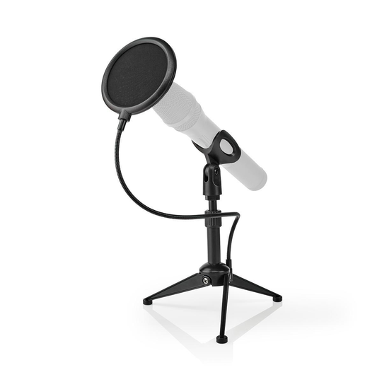 Mikrofonbordsställ med popfilter