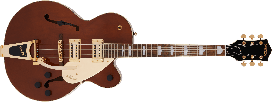 Gretsch G2410TG Streamliner Hollow Body Bigsby El-Guitar (Single Barrel Stain)