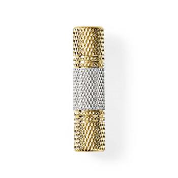 Nedis Stereo Audio Adapter | 3.5 mm Hona | 3.5 mm Hona | Guldplaterad | Rak | Metall | Silver | 1 st. | Låda