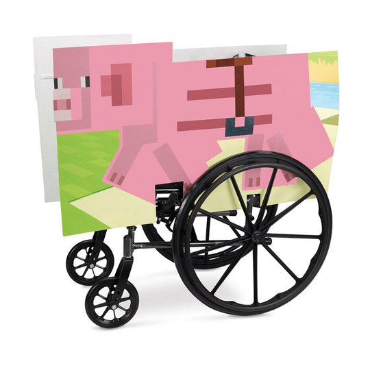 Disguise - Adaptive Wheelchair Cover - Minecraft Pig (120739)