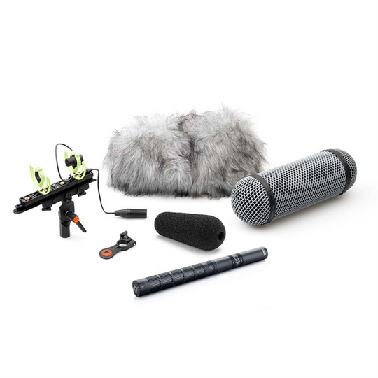 DPA 4017B hagelgevärsmikrofon med Rycote vindhuva