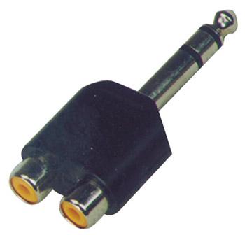 HiEnd 2 x phono-till-jack(stereo)-adapter