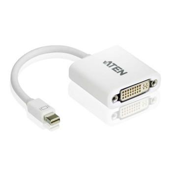 Aten Mini Displayport-Kabel Mini DisplayPort-hane - DVI-I 24+5p hona 0.15 m Vit