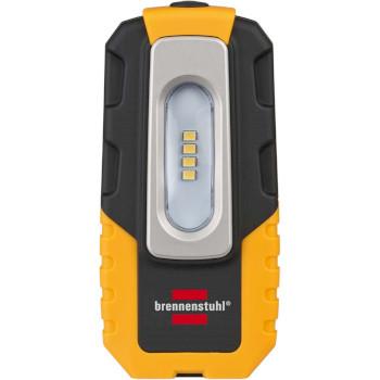 Brennenstuhl LED batteri handlampa HL DA 40 MH / robust batteri arbetslampa med strömbrytare och integrerad magnet 100 lm svart