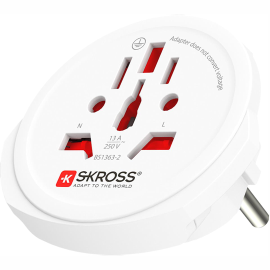 SKROSS: El-Adapter Europa mfl