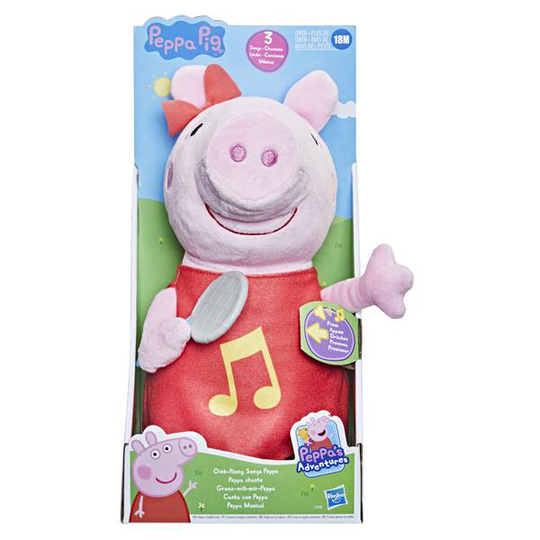 Peppa Pig Feature Plush Oink Along Songs