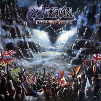 Saxon: Rock the nations (Tri colour/Ltd)