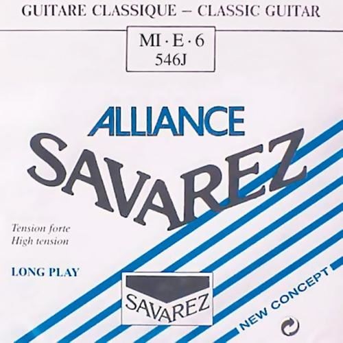 Savarez 546J Alliance E6 lös spansk gitarr-sträng, blå