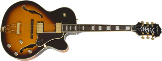 Epiphone Joe Pass Emperor II - Pro Vintage Sunburst