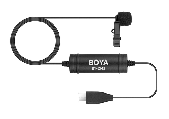 Boya USB klipsmikrofon till Android