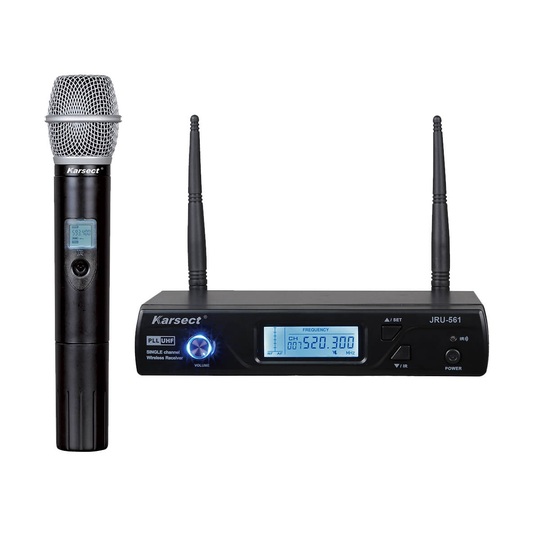 Karsect JRU-561/HT-51C trådlöst hand mikrofon-set