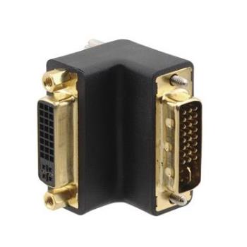 Kramer AD-DF/DM/RA, DVI-I (Female) - DVI-I (Male) right angled