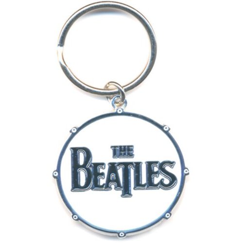 The Beatles: Keychain/Drum Logo (Enamel In-fill)