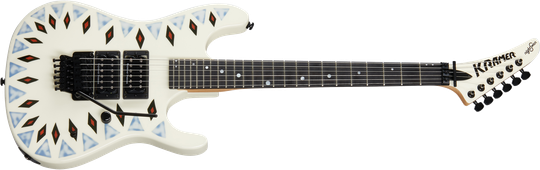 Kramer Guitars NightSwan elgitarr ( Vintage White Aztec Graphic )