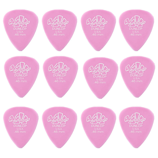 Dunlop Delrin 500 0,46 mm plektrum (12 st.)