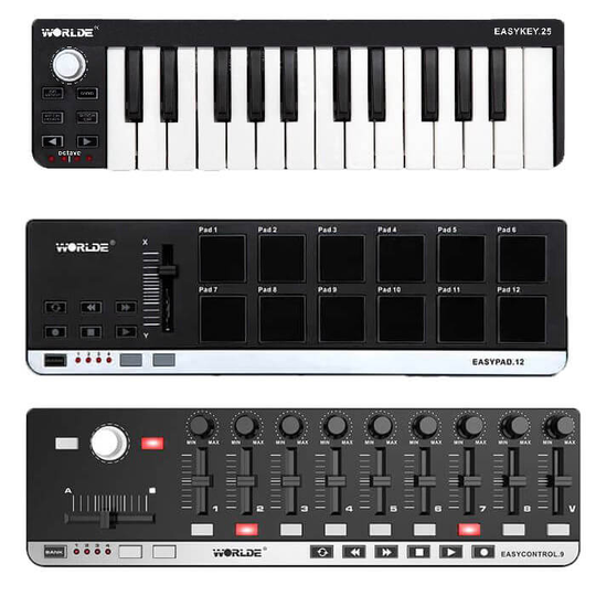 Worlde Computer Musik Paket