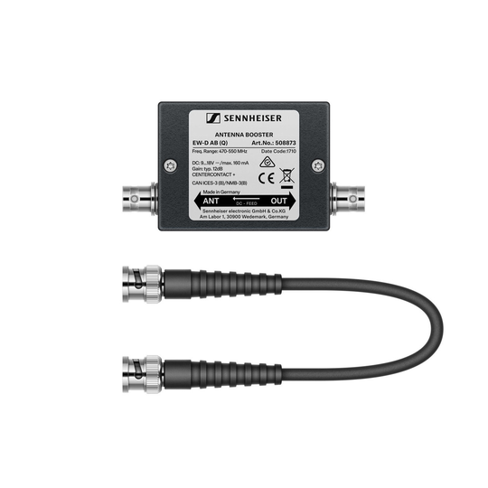 Sennheiser EW-D AB Antenn Booster (R Band)
