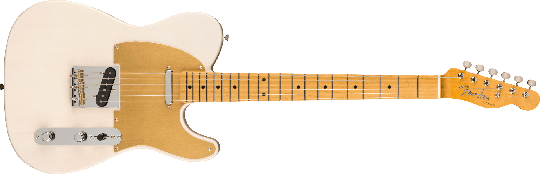Fender JV Modifierad 50-tals Telecaster Blonde ( White )