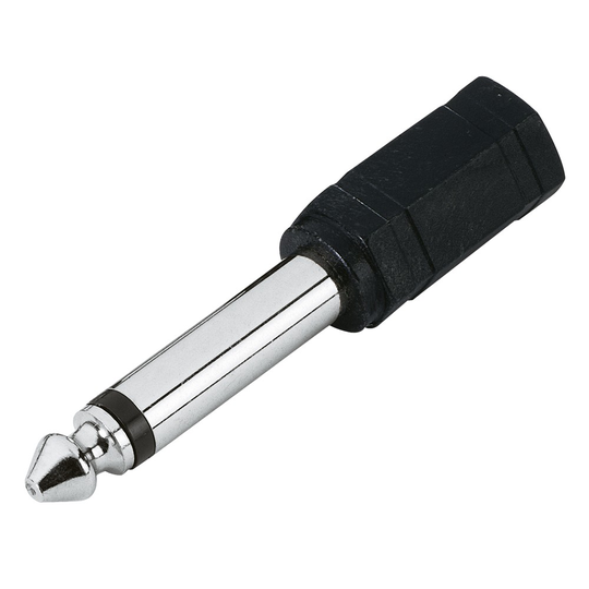 3,5 mm Mono Jack adapter hona till 6,3 mm Mono Jack