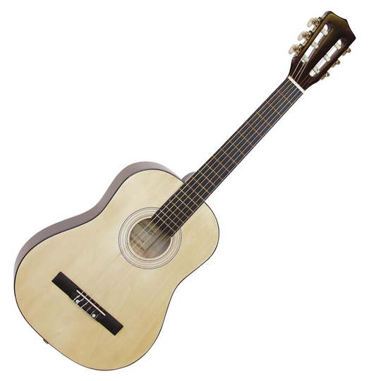 DiMavery AC-303 Klassisk spansk gitarr 1/2, natur