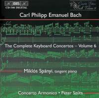 Bach CPE: Keyboard Concertos Vol 6
