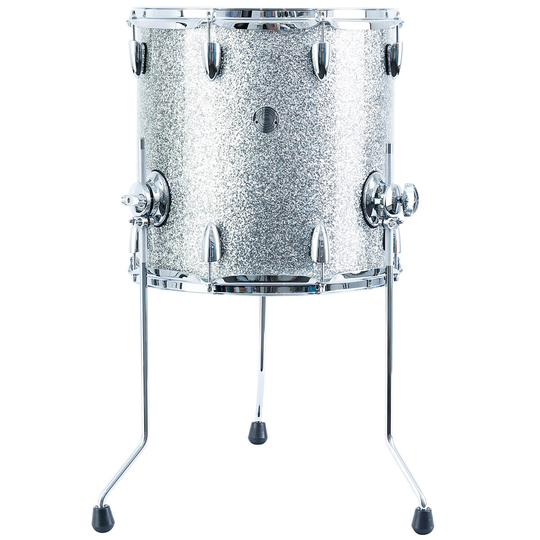 Drum Limousine Custom Shop 1414 SS golvpuka silver sparkle