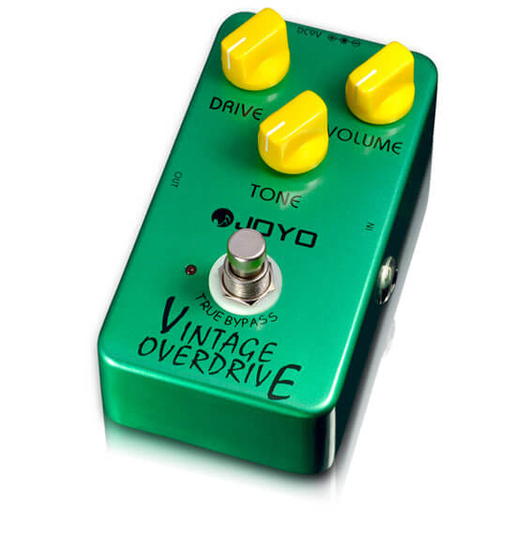 Joyo JF-01 Vintage Overdrive gitarr-effekt-pedal