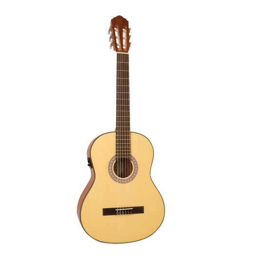 Santana B8 NA EQ v2 spansk-gitarr natur