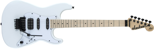 Jackson X Series Signatur Adrian Smith SDXM - Snövit