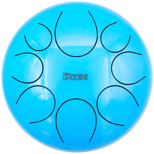 Drum Limousine TOD-10-CM-8-BL tongue drum blue