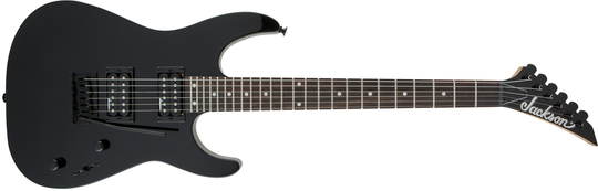Jackson JS12 Dinky - Blanksvart